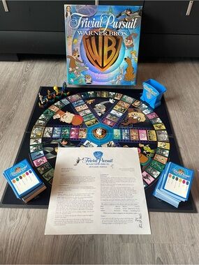 Warner Bros. Trivial Pursuit All-Family Edition Board Game
